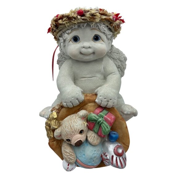 VTG Dreamsicles Collectible Christmas Figurines Lot Of 2 Open Me First & Toyland - Picture 2 of 13